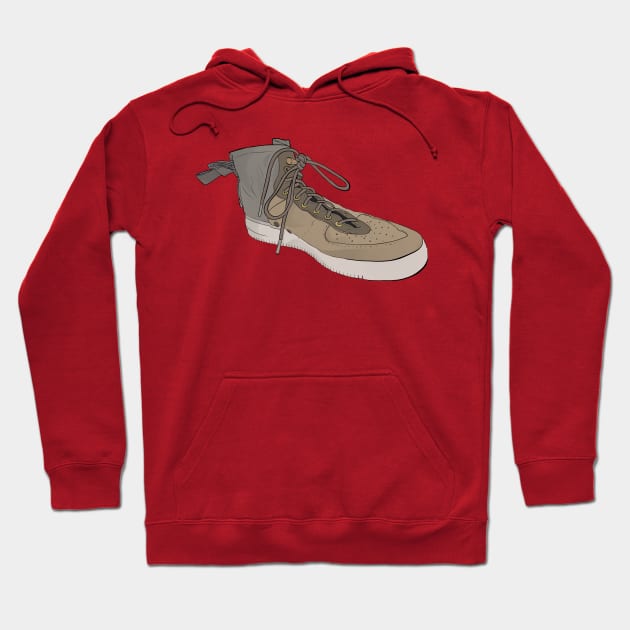 Zipper Sneaker Hoodie by DopamineDumpster